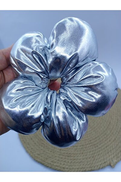 MY WORLD LİFE YENİ MODA PAPATYA ÇİÇEK MODEL Scrunchies DEV POFUDUK SÜNGERLİ P...