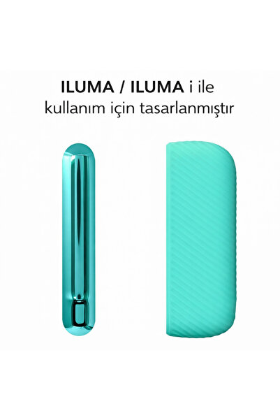 REKS IQOS ILUMA ILUMA i Silikon Kılıf Açık Mavi – Tam Uyumlu, Çizilmeye Karşı...
