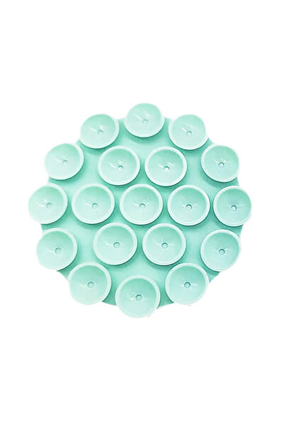 Techsuit Adhesive phone holder with suction cups SC-CUP, blue