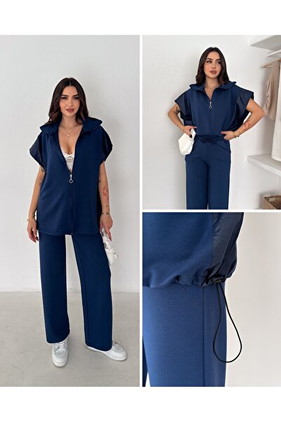 cosmos Paraşüt kumaş yelekli takım