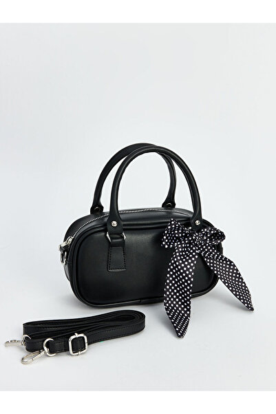 LC Waikiki Rmz Gi̇yi̇m Farkiyla Girls' Shoulder Bag with Scarf Detail