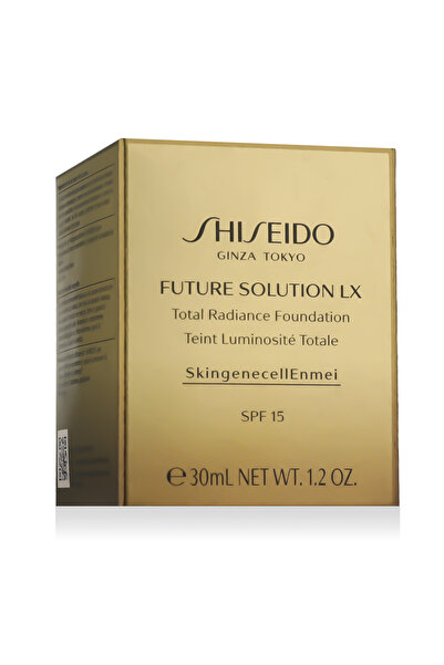 Shiseido Future Solution LX Total Radiance Foundation SPF 15 (4 Rose) 30 ml