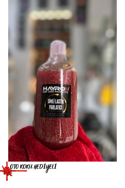 Buscarpone Pembe Oto Simli Lastik Parlatıcı Simli Jel Araç Lastik Parlatıcı 5...