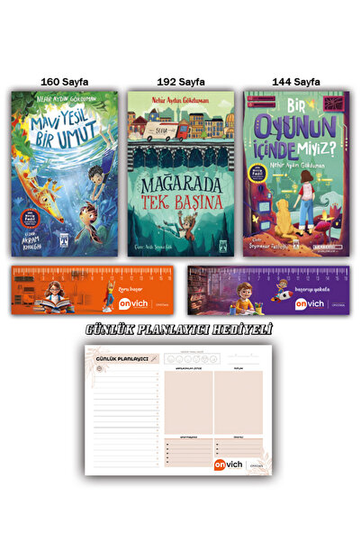 İlk Genç Timaş Nehir Aydın Gökduman Kitaplığı - Mavi Yeşil Bir Umut - Mağarad...