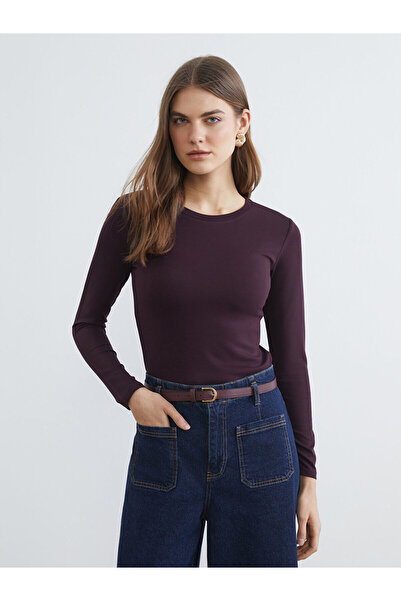 LC Waikiki Nevavm Oval Neck Women's Bodysuit