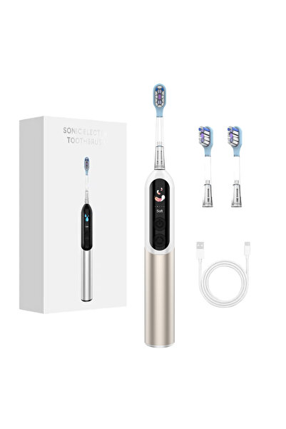OEM Periuță de dinți sonică reîncărcabilă USB-C, 4+1 moduri, ecran TFT, IPX7,...