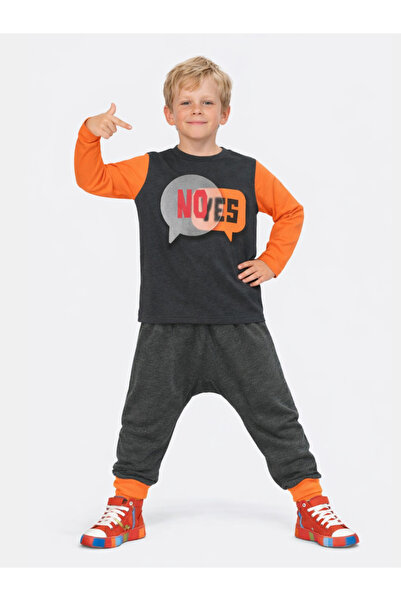 Casabony Set pantaloni largi + tricou pentru băieți