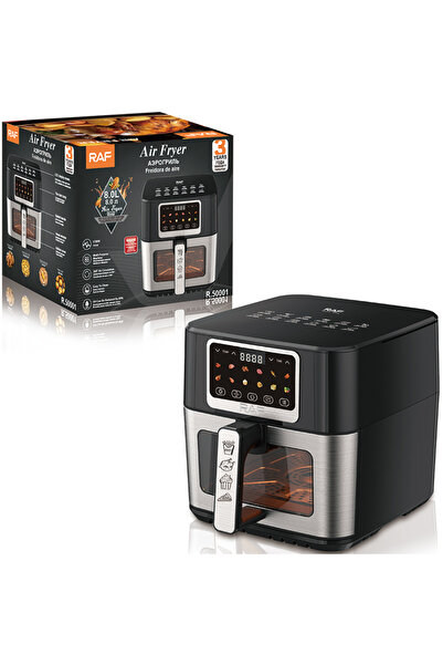 raf R.50001 - Friteuză, Aparat de bucătărie de bună calitate, Putere 1700W, C...