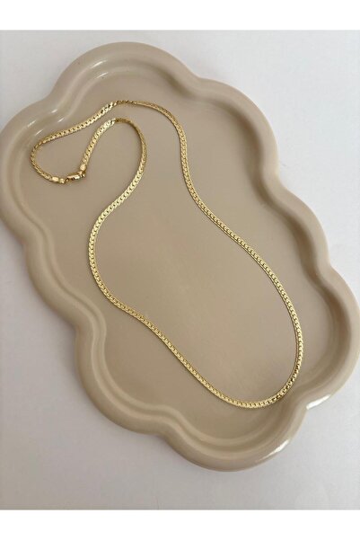 XUPING JEWELRY سلسلة ذهبية من سلسلة XP الخاصة بتصميم شبكي لامع 55 سم