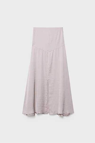 Stradivarius Satin asymmetric skirt