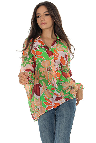 ROHBOUTIQUE Women's casual shirt in vibrant colors Roh BR2879