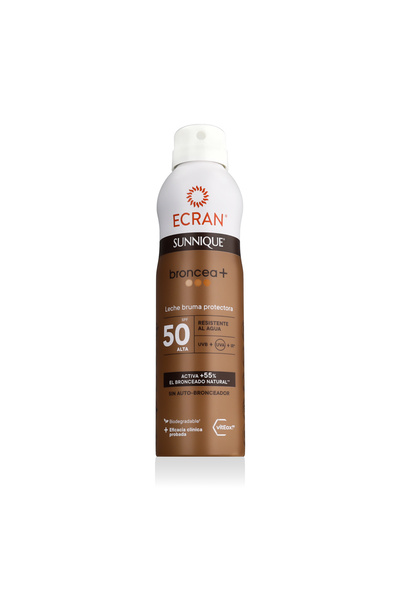 Ecran Ecran® Sunnique® Broncea+ Προστατευτικό Σπρέι SPF 50 250 ml