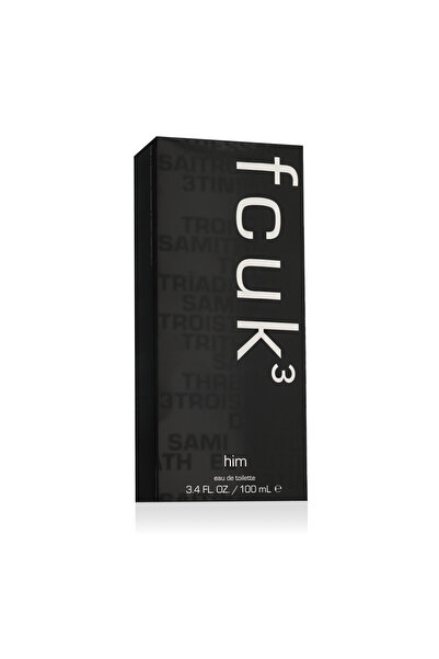 Fcuk 3 for Him Eau De Toilette 100 ml (ανδρικό)