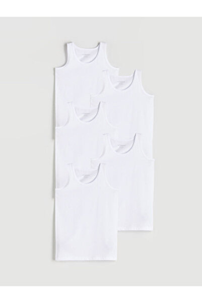 LC Waikiki Rmz Gi̇yi̇m Farkiyla Zero Roba Boys' Undershirt 5-Pack