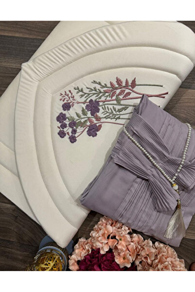 Gerenic طقم صلاة أنيق يتكون من سجادة صلاة مبطنة وشرشف صلاة