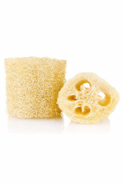 Beta إسفنجة غسيل الأطباق من ألياف القرع الطبيعية مقاس 15 سم لا تحتوي على بكتيريا