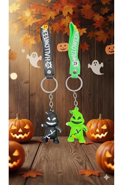 MAViHOME Halloween Ghost Figured Luxury Silicone Keychain – Halloween Figured...