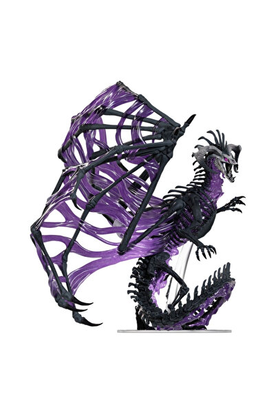 Wizkids D&D Icons of the Realms Μαύρο Dracolich σε κουτί μινιατούρα