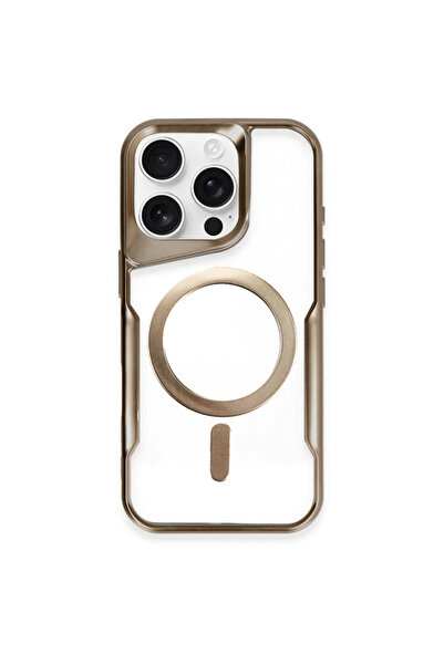 eco port iPhone 16 Pro Max Case Boyi Magsafe Silicone Cover - Brown