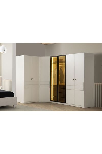 Doressa Home Flen Köşe Gardırop