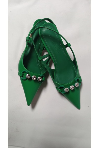 Redario Giovanni Pantofi cu toc și cataramă din piatră