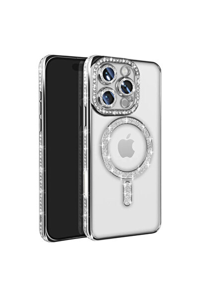 eco port iPhone 16 Pro Max Case Joke Silvery Magneticsafe Case - Silver