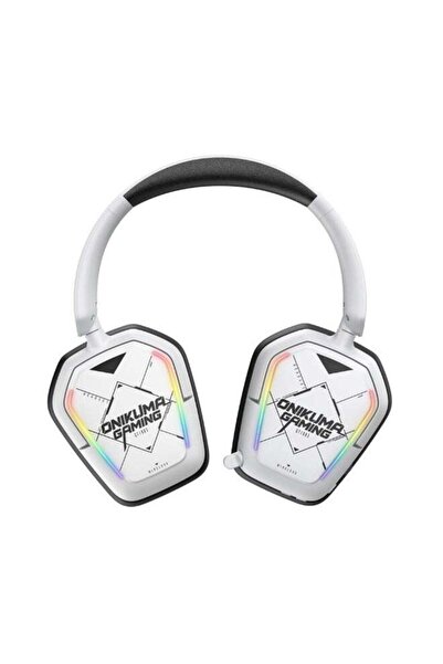 Onikuma سماعة بلوتوث لاسلكية رباعية الأوضاع GT883 (أسود وأبيض)