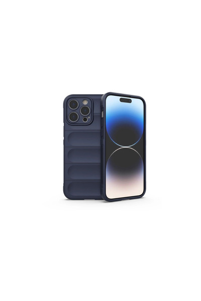 eco port iPhone 16 Pro Max Case Optimum Silicone - Navy Blue