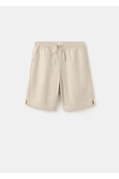 Mango Teen Pamuklu bermuda şort
