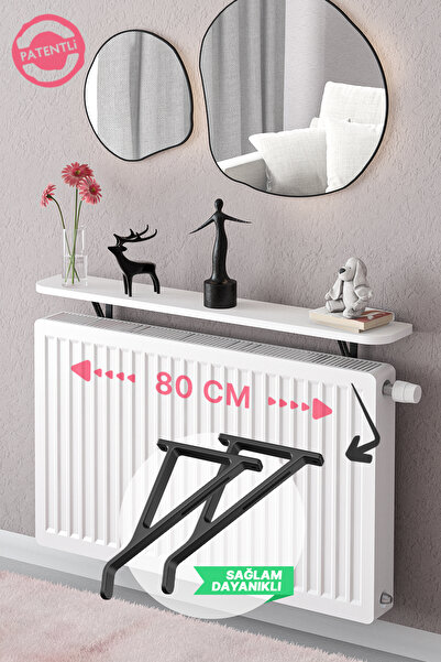 lefty Montajsız Petek Üsü Raf Dresuar Kalorifer Peteği Rafı Mutfak Salon Rafı...