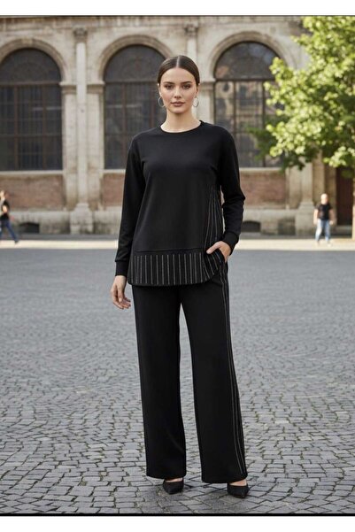 Marka Suit with Stones on Top and Pants