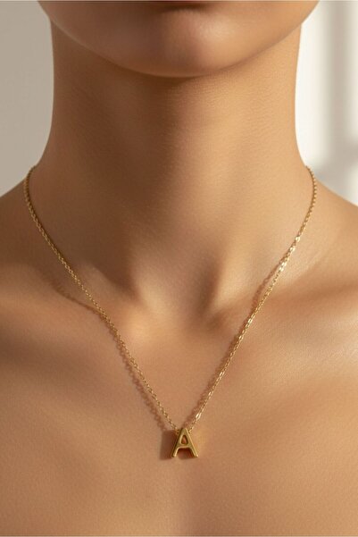 Osha Aksesuar A Harfi Kolye