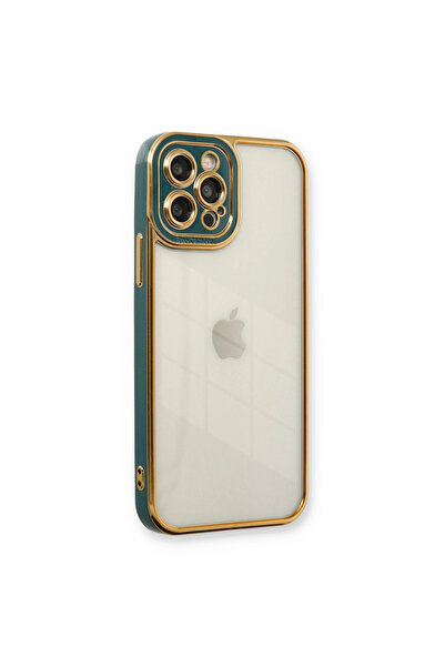 eco port Iphone 12 pro case liva lens silicone - green