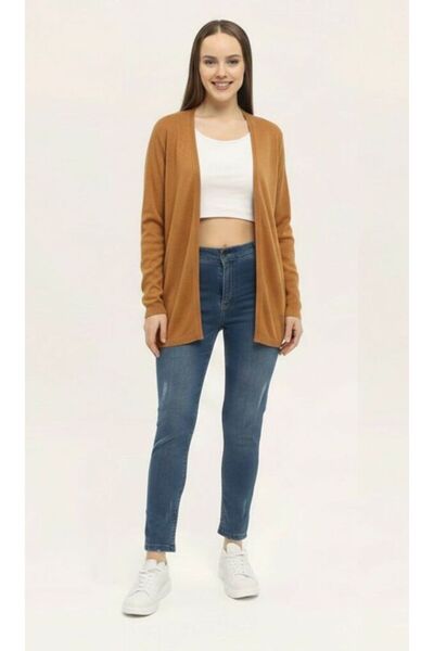 Neden Tekstil Women's Short Slim Knit Cardigan – Relaxed Fit, Stylish and Lig...