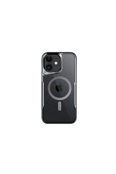 eco port iPhone 12 Case Boyi Magsafe Silicone Cover - Titan Gray