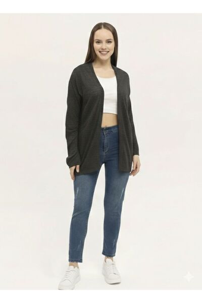 Neden Tekstil Women's Short Slim Knit Cardigan – Relaxed Fit, Stylish and Lig...