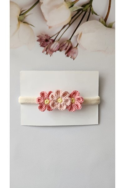 Baby El örgüsü bebek bandana 0-1 yaş Antialerjik