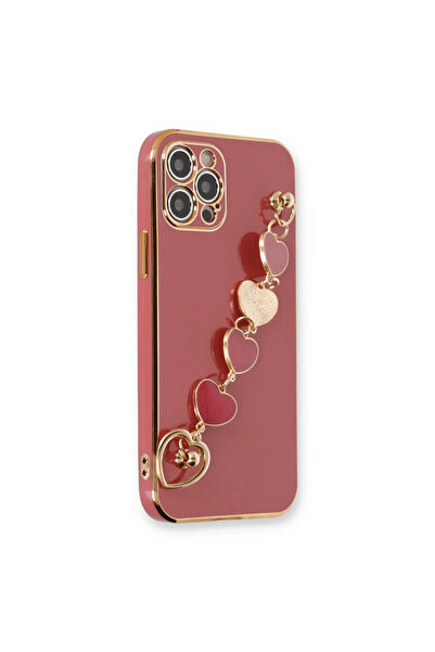 eco port Iphone 12 pro case esila silicone - red