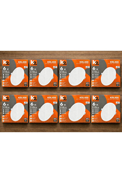 K2LED K2 LED SPOT BEYAZ 6W