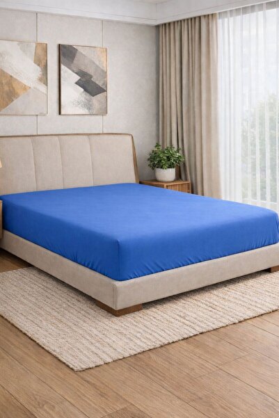 Sheri Home Yeni Pamuklu Lastikli Çarşaf 180X 200 (Bambu Katkılı)