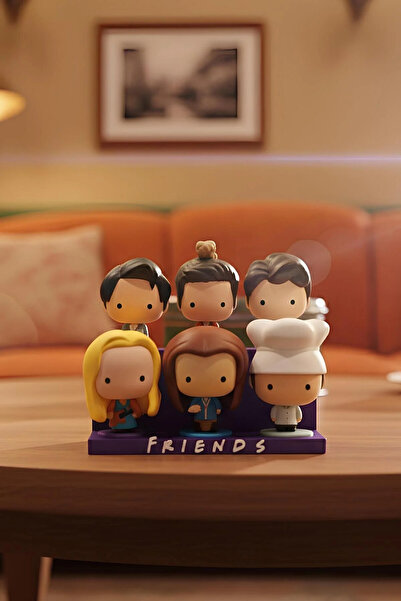 Friends Figür Standı – McDonald’s Friends Koleksiyon Standı (6’lı)