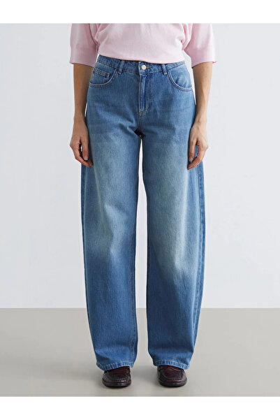 LC Waikiki Lcw Jeans Indigo Balloon Fit Women's Jean Pants