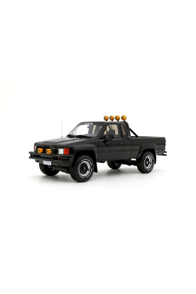 Otto Mobile Macheta auto Toyota Hilux SR5, Glossy Black 202, 19852 1:18