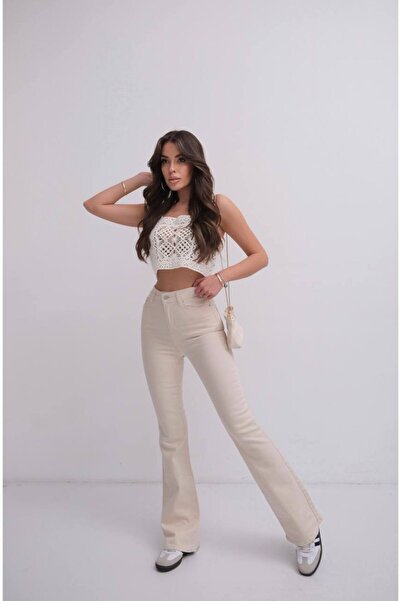 Aida Fashion İsponyol paça jeans