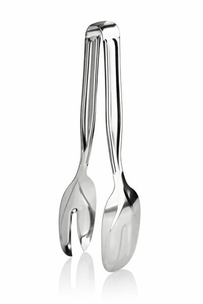 Special Action Stainless Steel Luxury Salad Tongs Durable Metal Serving Tongs...