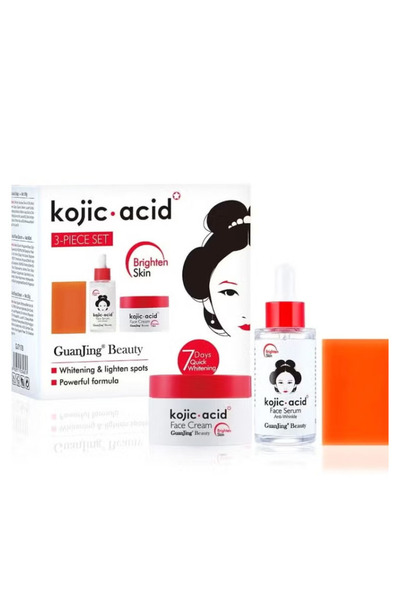 GuanJing Beauty Kojie San Skin Lightening Soap 3x65g