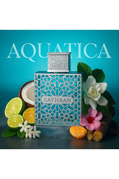 Rayhaan Apa de Parfum Aquatica, Unisex, 100 ml