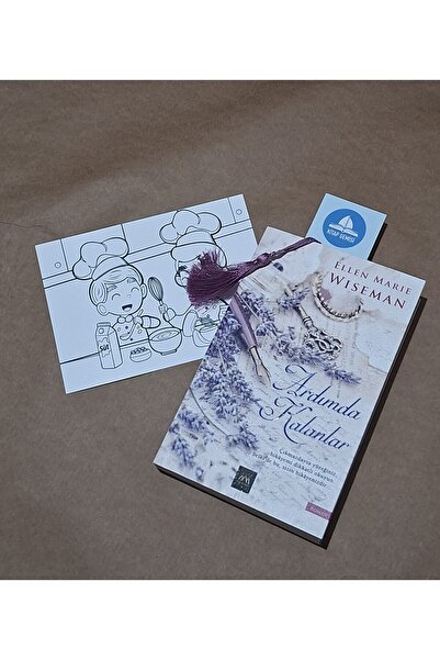 Arkadya Yayınları Ardımda Kalanlar / Kitap Ayracı ve Kartpostal Boyama Hediyeli