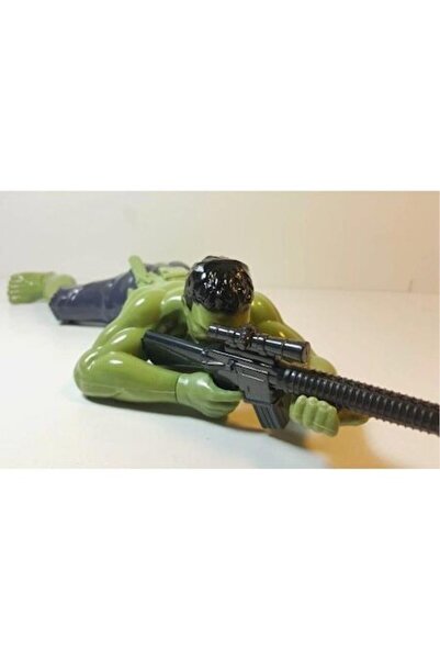 Hulk Figurină de acțiune cu funcție de târâre, lumini și sunete, verde, 30 cm