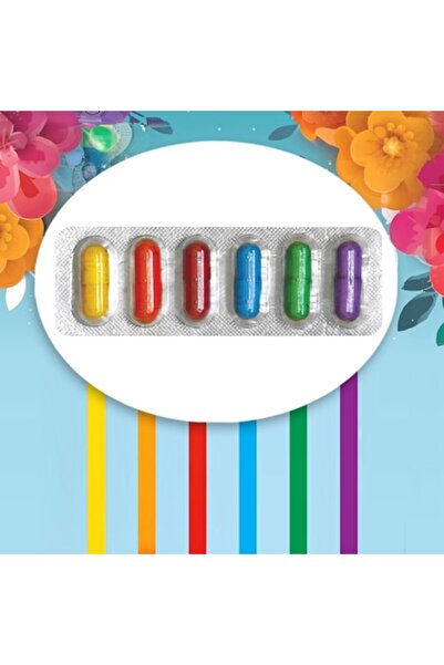 OEM Easter Egg Dye, Set of 6 Capsules, Multicolor